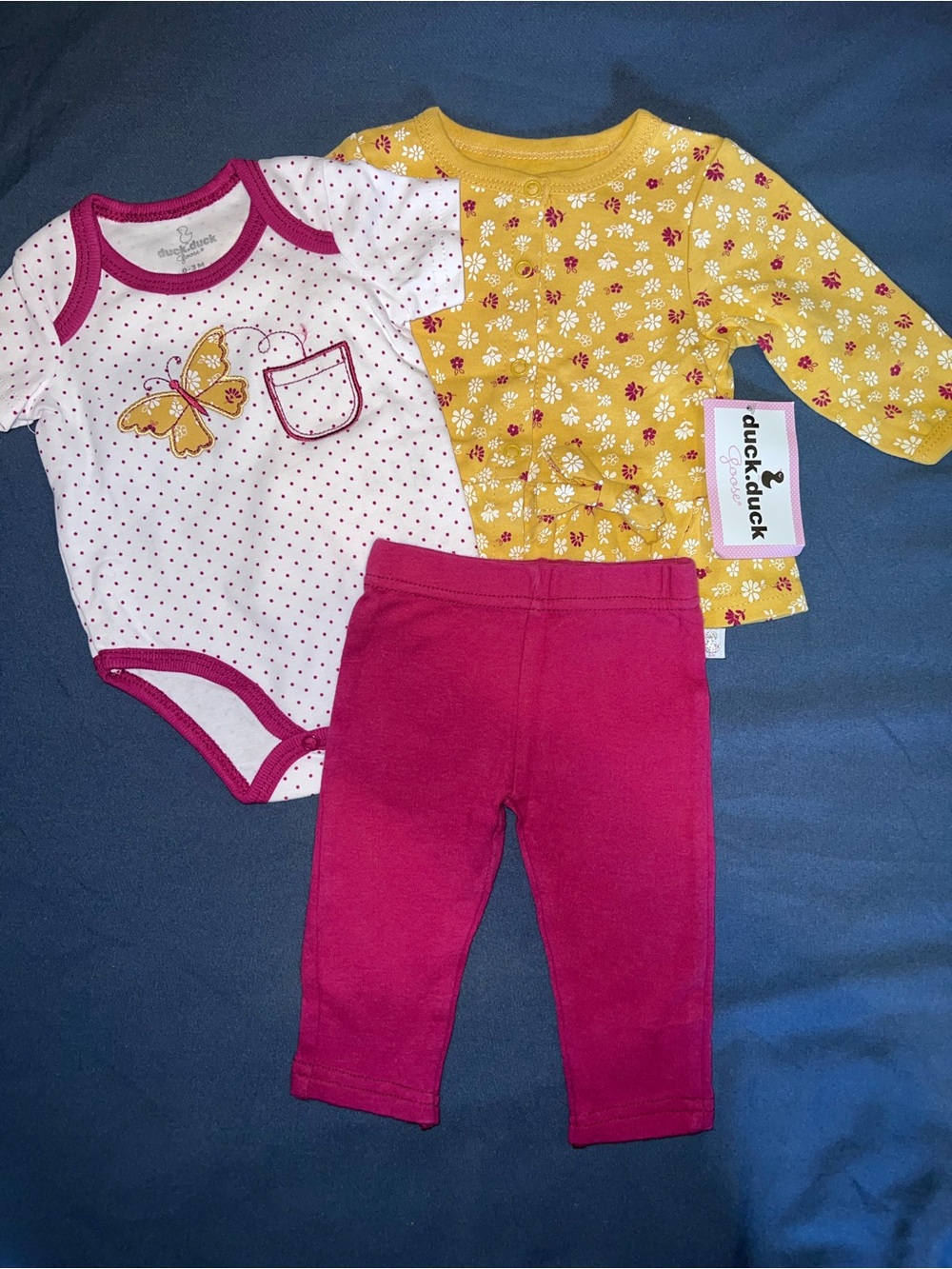 3 piece  Butterfly Set